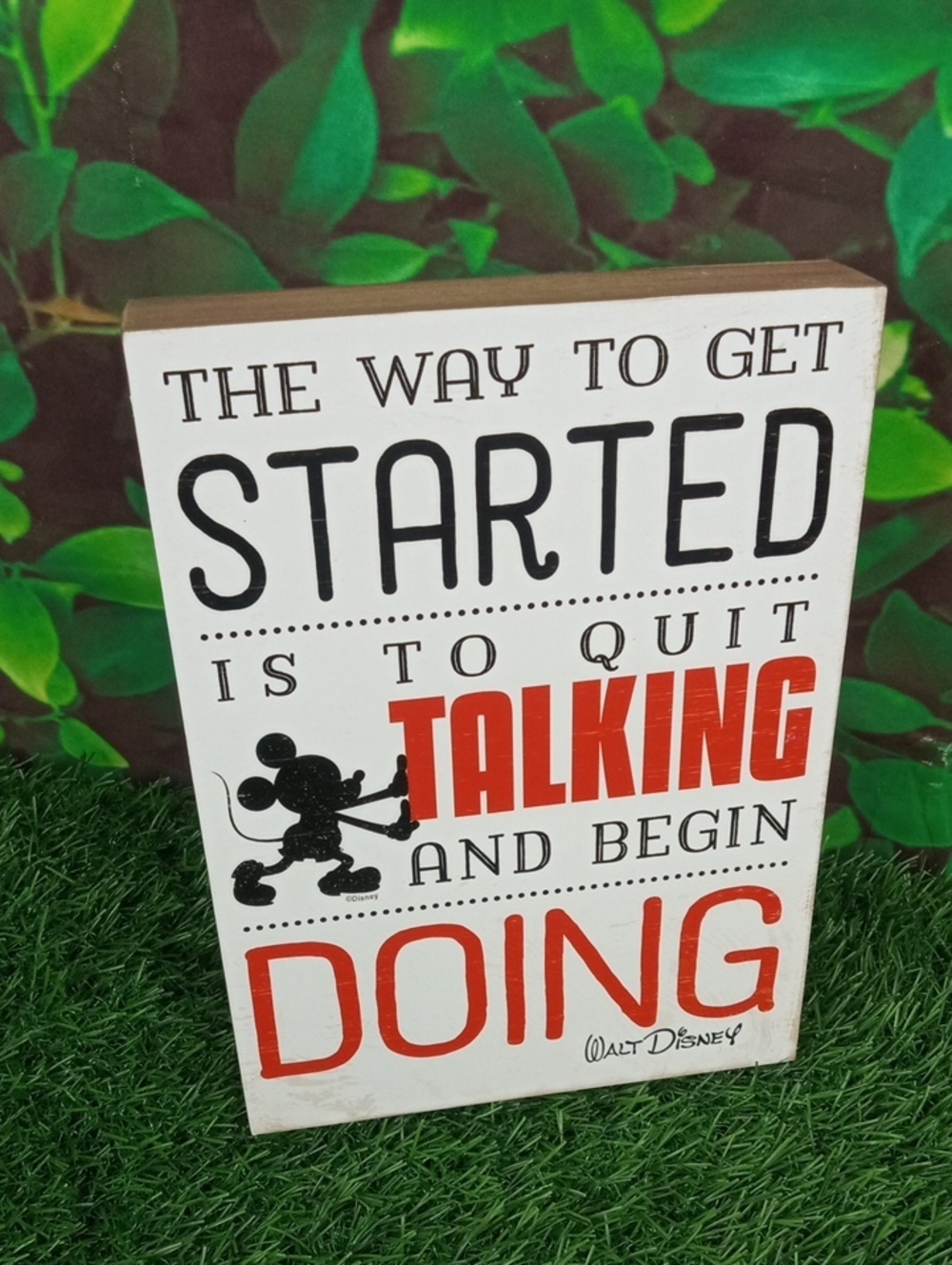 🏠🍒 Disney Walt Disney Quote Sign